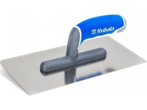 Kubala Stainless Steel Trowel 130*270 Smooth Rounded Corners G-27 (1 Pcs)