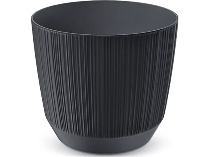 Prosperplast RYFO blomkruka - antracit Ø 69 mm | Trädgården - Trädgårdstillbehör - Krukor & Kannor | GameStuff