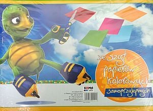 Koma-Plast Farbiges Papier Notizbuch B4 Selbstklebend