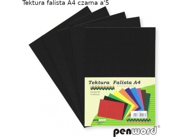 Stift Tektura Falista Penword A4 5Ark - Czarna Penword Targi