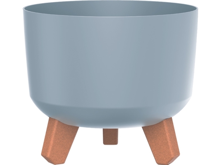 Prosperplast Gracia blomkruka - ljusgrå ø 200 mm | Trädgården - Trädgårdstillbehör - Krukor & Kannor | GameStuff