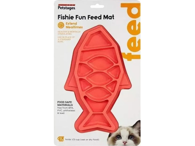 Petstages Petstages Kissan nuolemismatto Fun Feed 27x18cm Petstages Kissan nuolemismatto Fun Feed 27x18cm