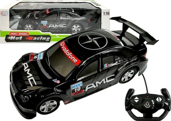 Lean Sport Auto Fjernstyret R/C Sportsbil 1:16 Sort