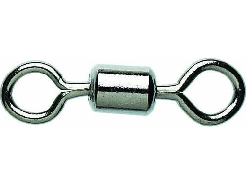 Okuma Rolling Swivels stl 12 svart - 15 st. (33046) | Utomhus - Fiskeredskap - Tillbehör | GameStuff