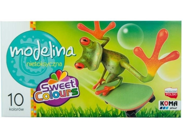 KOMA-PLAST Modellervoks 10 farver