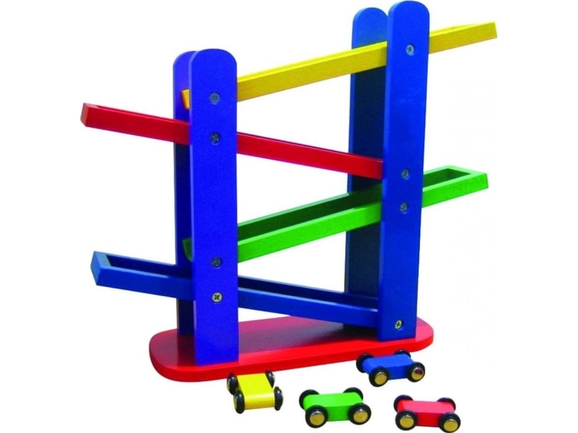 BINO Mašinėlės su estakadomis, 3+