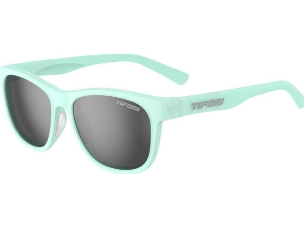 TIFOSI SWANK POLARIZED glasögon satin crystal teal (1 glas Smoke Polarized 15,4% ljusgenomsläpp) (NYHET 2024) | Cykling - Kläder - Cykelglasögon | GameStuff