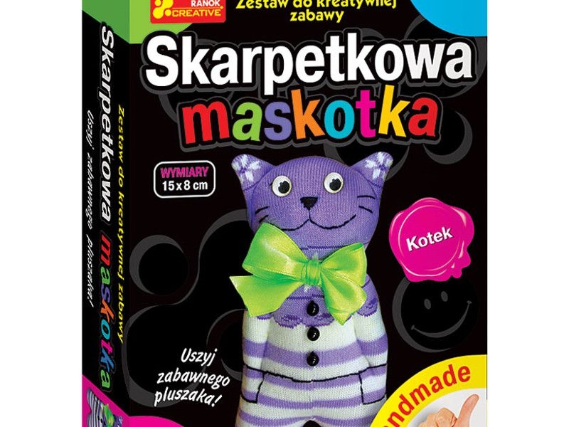 Ranok Socken-Maskottchen Kätzchen