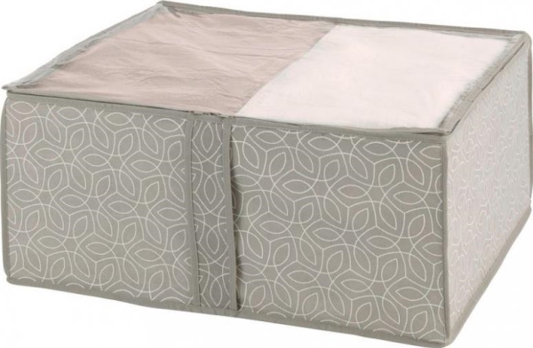 Wenko Balance Aufbewahrungsbox 55 X 20 X 40 Cm Textil Taupe
