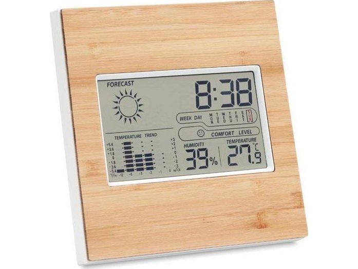 Wetterstation Aus Bambus
