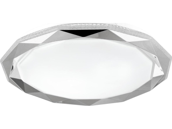 Polux Deckenleuchte Sufitowa Glamour-Plafoniere Glossy 314819 Led 72W Weiß Chrom