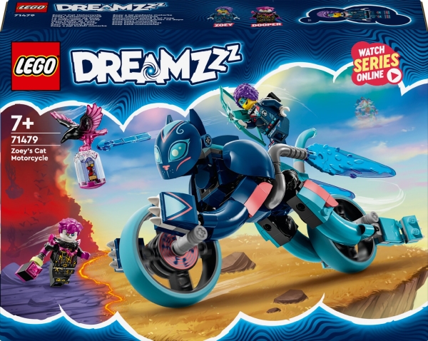 Lego Dreamzzz 71479 Zoeys Katzenmotorrad