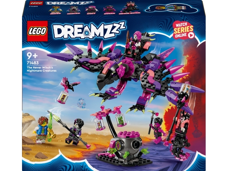 Lego Dreamzzz 71483 Die Albtraumkreaturen Der Nimmerhexe