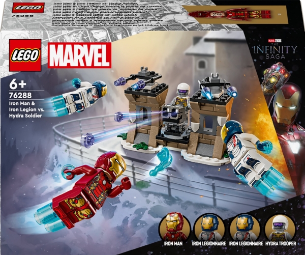 Lego Super Heroes 76288 Iron Man & Iron Legion Vs. Hydra-Soldat