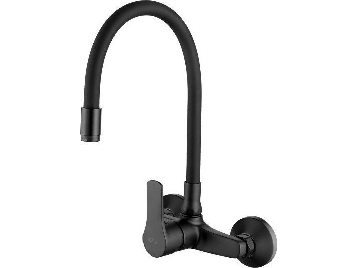 Invena keittiön sekoitushana WYLEZMYWAKOWA ŚC. VERSO Z ELAST.WYL CZARNA