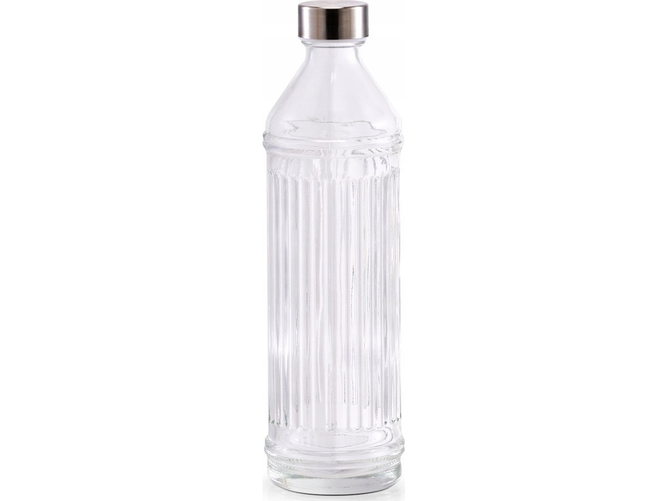 Zeller Glas-Wasserflasche, 970 Ml, Zeller