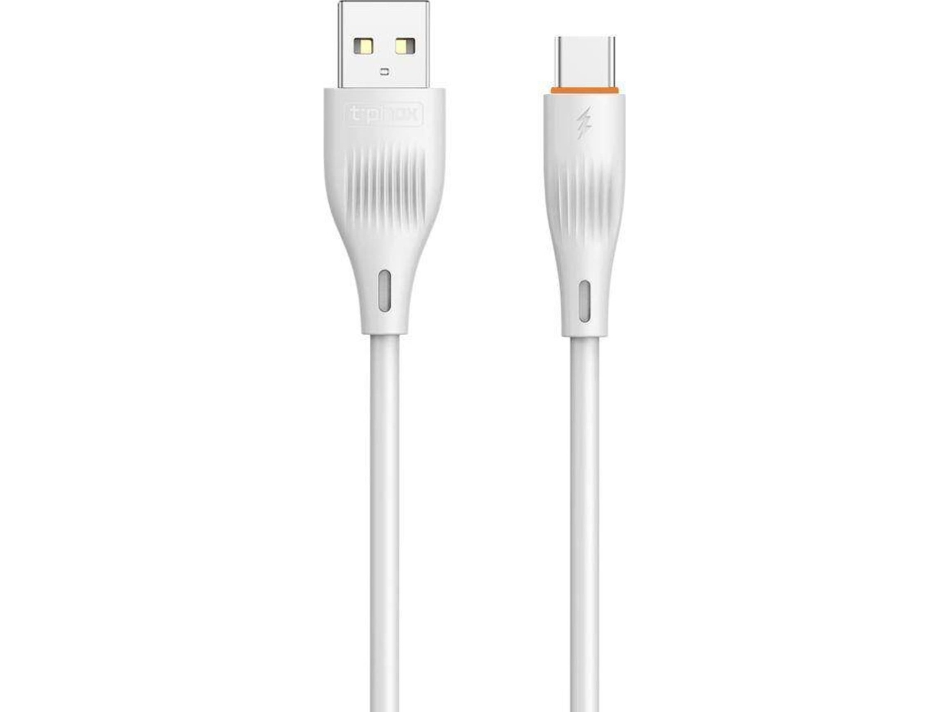 Usb-Kabel T-Phox Usb-A Auf Usb-C 1 M Weiß