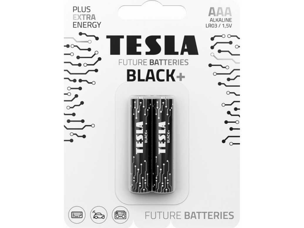 Tesla Black+ Lr03 B2 1.5V Alcalytic Battery 2 Batterien