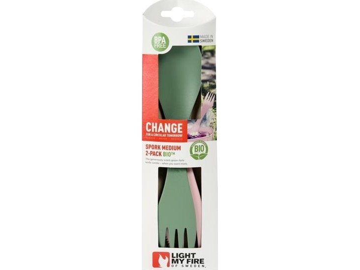 Light My Fire Spork M Bio* 2-Pak Sg/Dp 2412511313