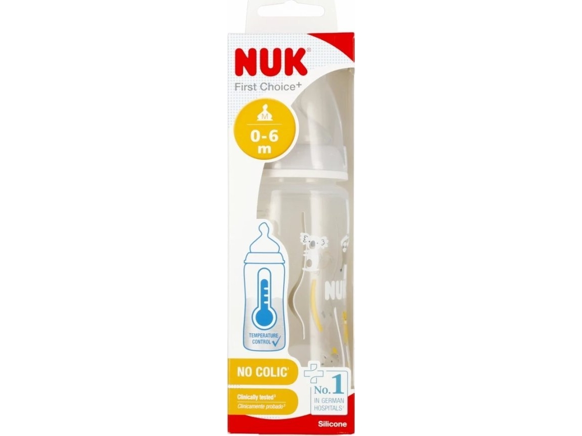 NUK 400523 PULLO 300ML LÄMPÖTILAN OSOITIN 0-6 527909, 741926