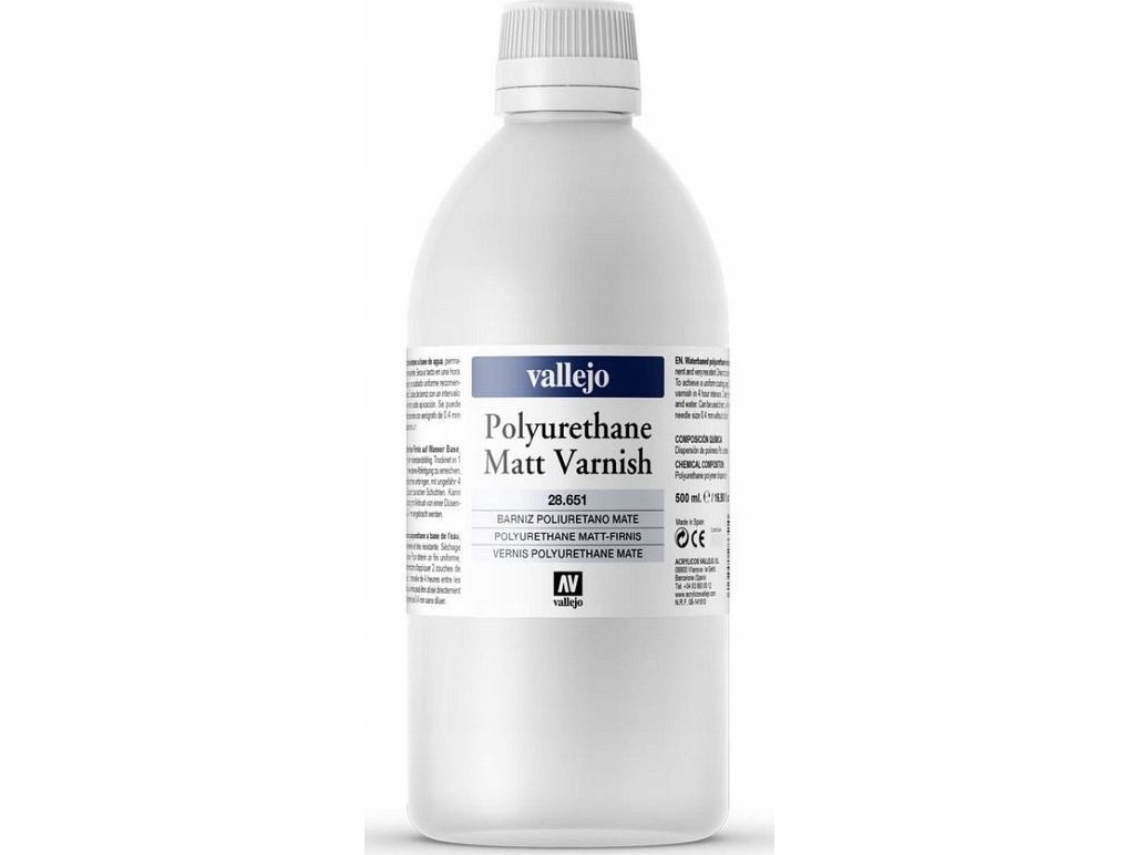 Vallejo matt polyuretanlack 500 ml | Färg & Tillbehör - Färg inomhus - Golvfärg & Lack | GameStuff