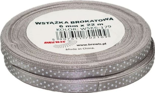 Brewis Satinband Gepunktet 6Mm Wsk6-179 Brewis
