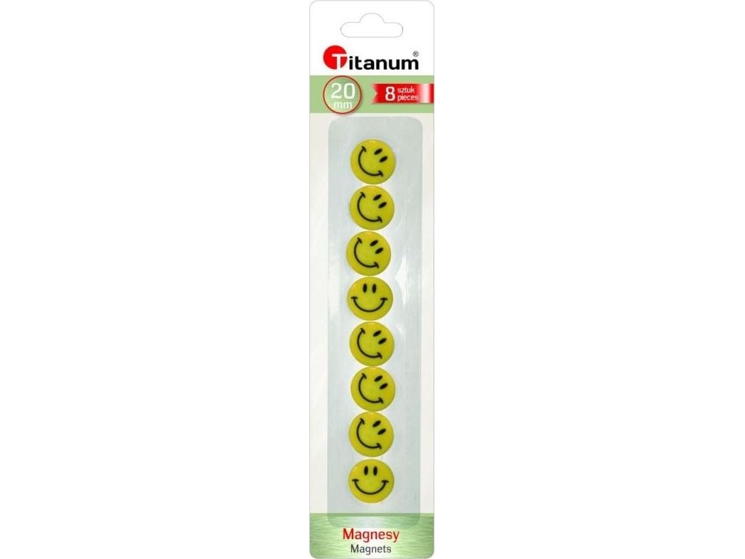 Titanmagnete Für Tafeln Titanum Lächelt 20Mm 8St. Titanum