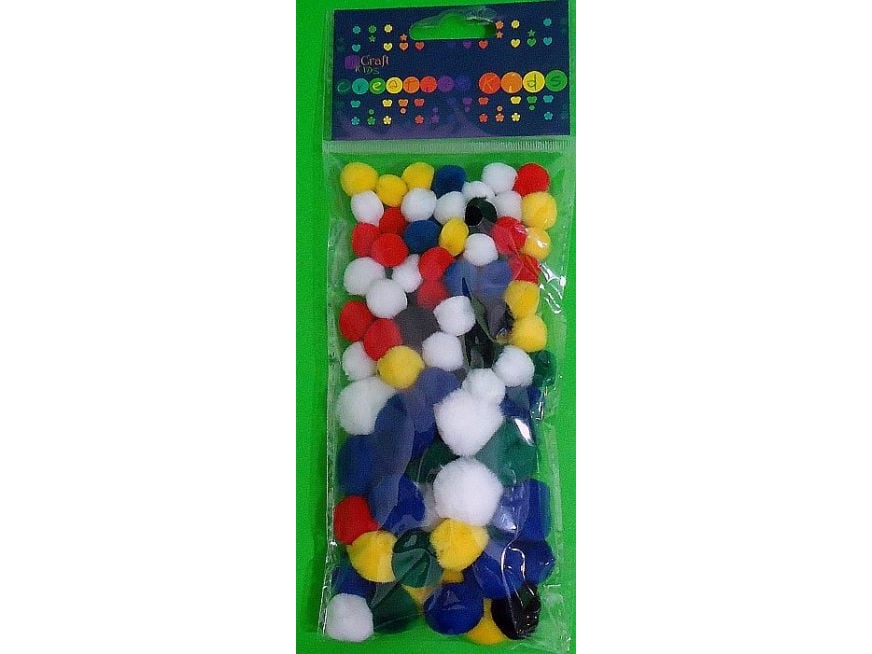 DP Craft Pompony akrylowe mix | Skola & Hobby - Konsthantverk - Tyger och garn | GameStuff