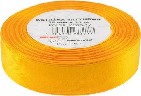 Brewis Satinband 25Mm/32Mm Farbe 17 Orange Brewis