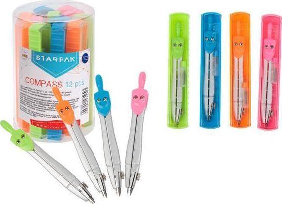 Starpak I CYRKIEL MET+GRAPHIT STK KOL ETUI TUB 1/12