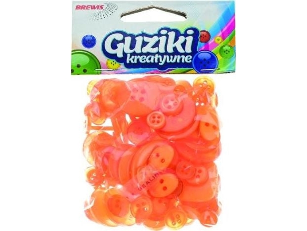 Brewis Buttons 40 G Gu 2 - Orange Brewis