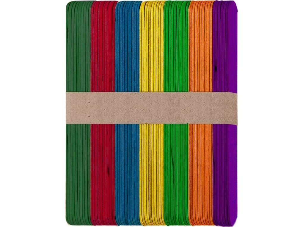 Dp Craft Kreative Pindeskriver Dpcraft Jumbo, Farverige 14, 8X1, 7 Cm, 60 Stk., Dalprint