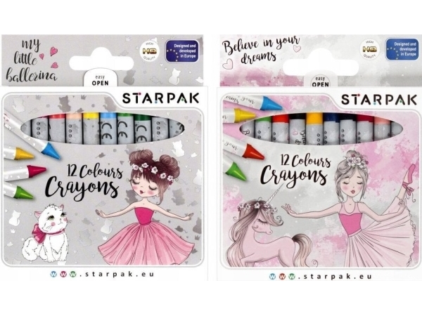 Starpak Vokslys-Skridt 12 Stk Ballerina