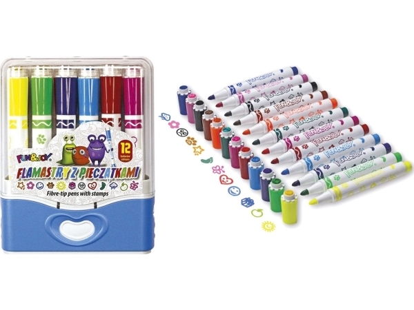 Bts Stamping Pens Mit Stempeln 12 Stück