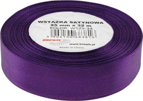 Brewis Satinband 25Mm/32Mm Farbe 34 Violett Brewis