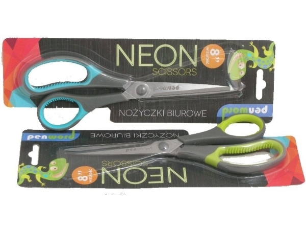 Penword Nollyczki Büroklammern 8" Neon Nb-1B