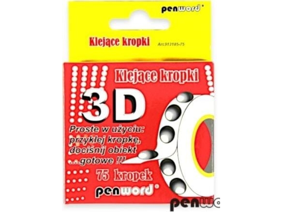 Penword Glue Dots 75 3D 1, 5mm Penword