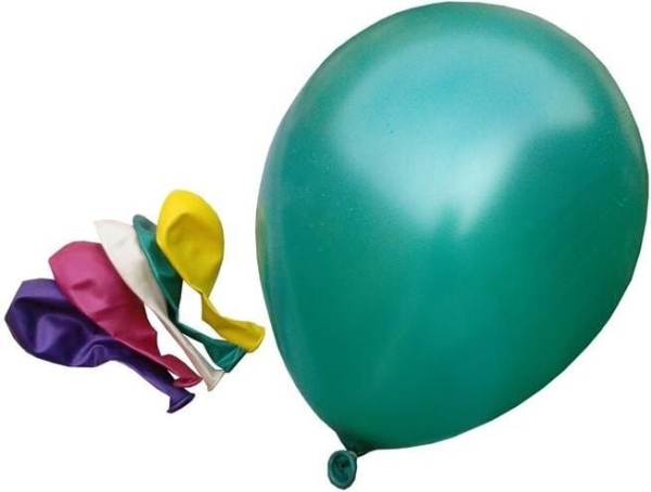 Arpex Fluoreszierende Ballons – Neon-Mix, 6Er-Pack