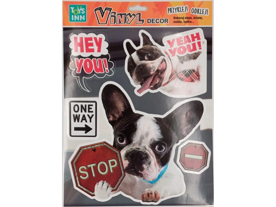 Stnux Stnux Vinylklistermærker Til Dyr: Hund (Stop) Stn8585 98585