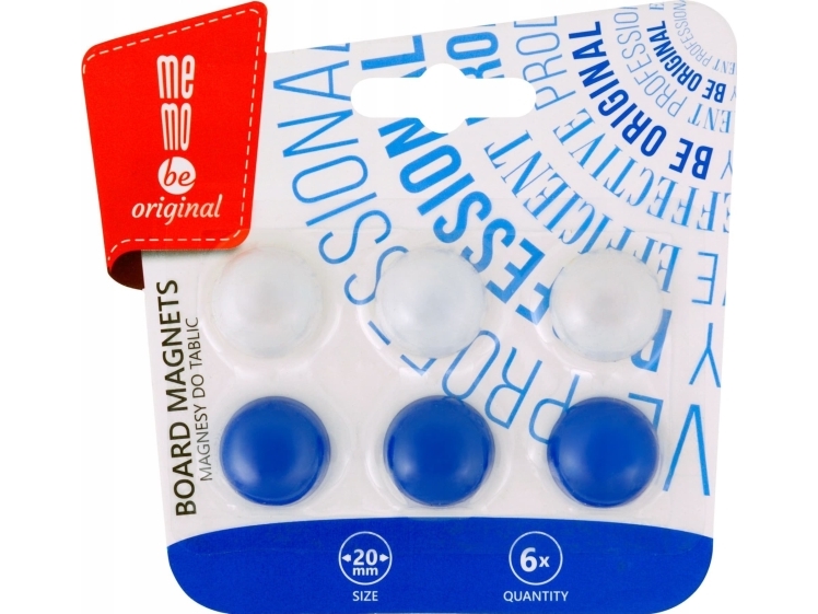 Memobe Magnet Til Whiteboards 20 Mm (6) (Mm003-99)