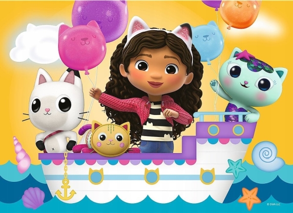 Trefl Puzzle Buntes Tagesabenteuer Gabby 4, 20 Teile (21159)