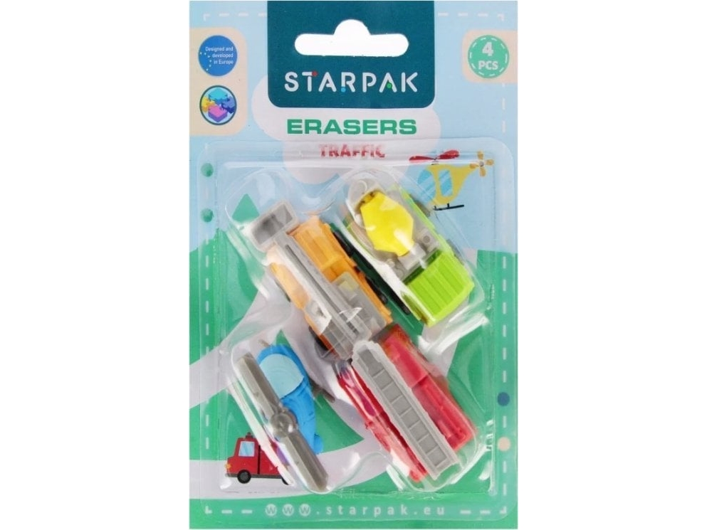 Starpak Gumka Do Mazania Traffic 3D Stk B/C 1/24