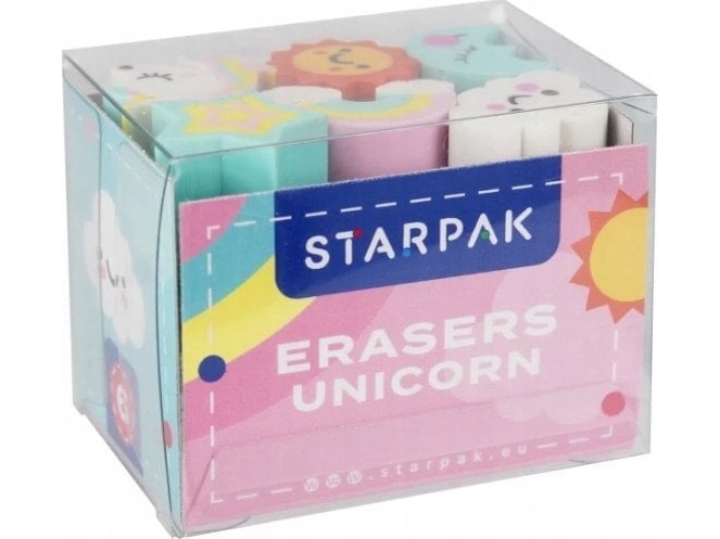 Gummi til viskelæder (mazania) SKY, 6 stk i etui 6/72