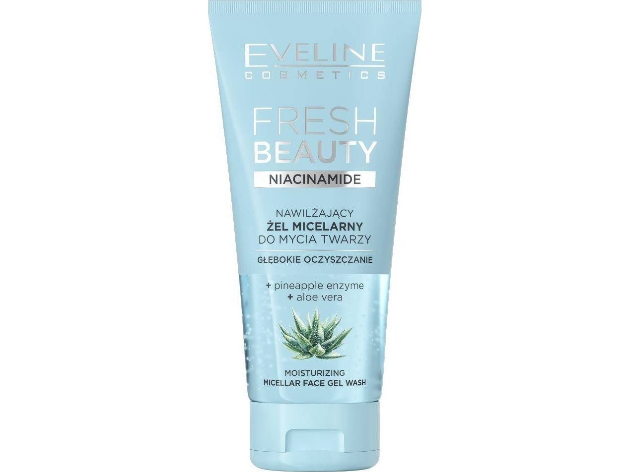 Eveline Fresh Beauty Niacinamide Nawilżający żel micelarny do mycia twarzy z niacynamidem 150ml