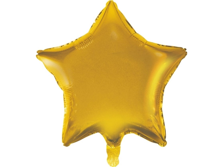 Godan Folienballons Stern, Gold, Matt 19"