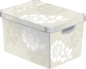 Curver Box With Vacuum Deco Stockholm Xl 39 5X29 5X25cm Romance 0804711D64