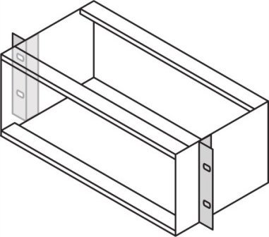 Schroff 19"Bracket 3U Univ.(2Pcs/Kit) - Rack-Zubehör (24560199)