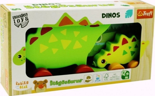 Trefl Trælegetøj Dinos – Stegosaurus 61747