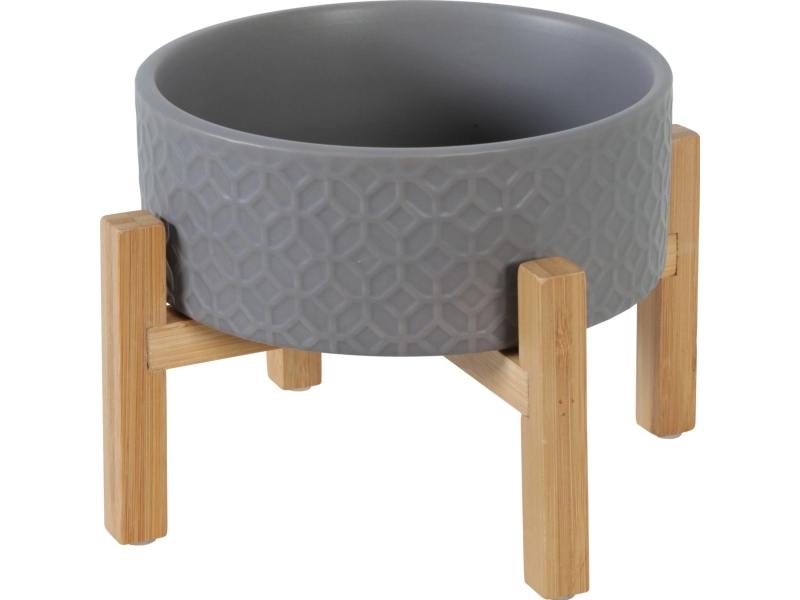 Zolux ZOLUX Keramisk skål til hund og kat KERAMO SOLO farve grå 700 ml