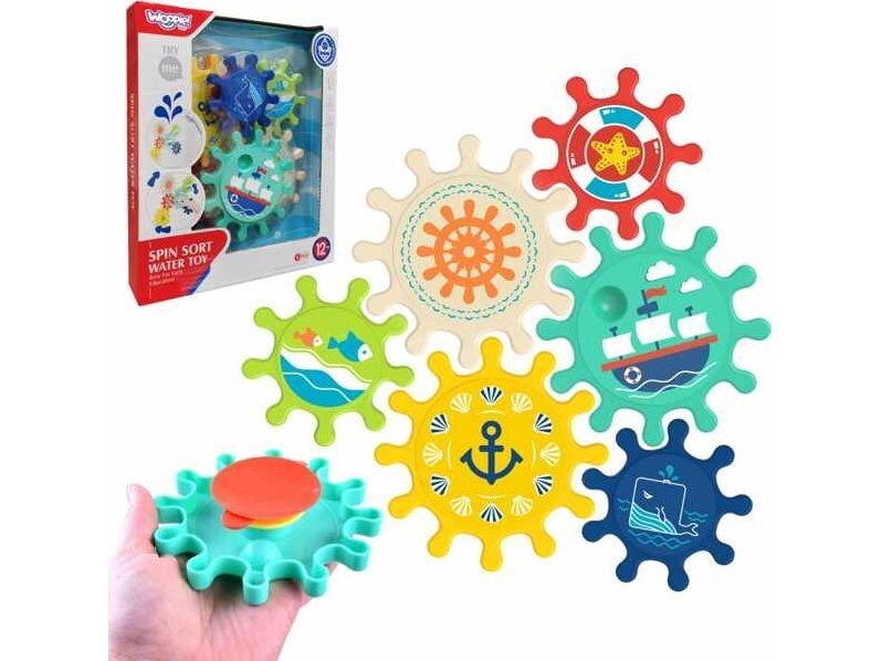Woopie Baby Bade-Spielzeug – Bunte Wolken